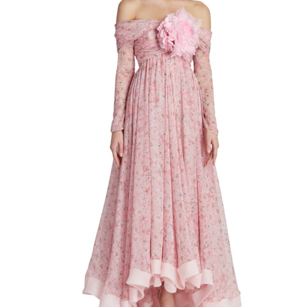 ISO GIAMBATTISTA VALLI FLORAL GOWN
